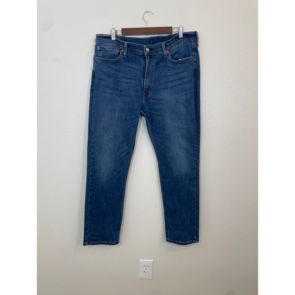Levi's 511 Slim Fit Mens 38x30 Blue Medium Wash Excellent Stretch Jeans‎